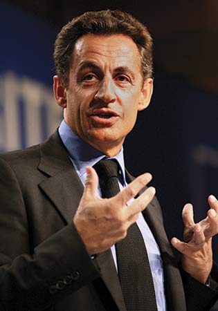 Nicolas Sarkozy a sorry excuse for a European